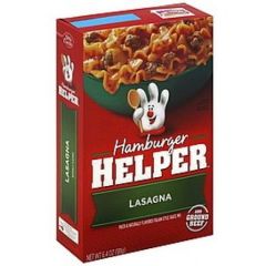 Hamburger Helper Lasagna Pasta 